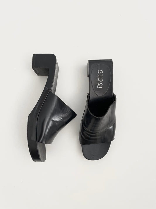 Gucci clog mules
