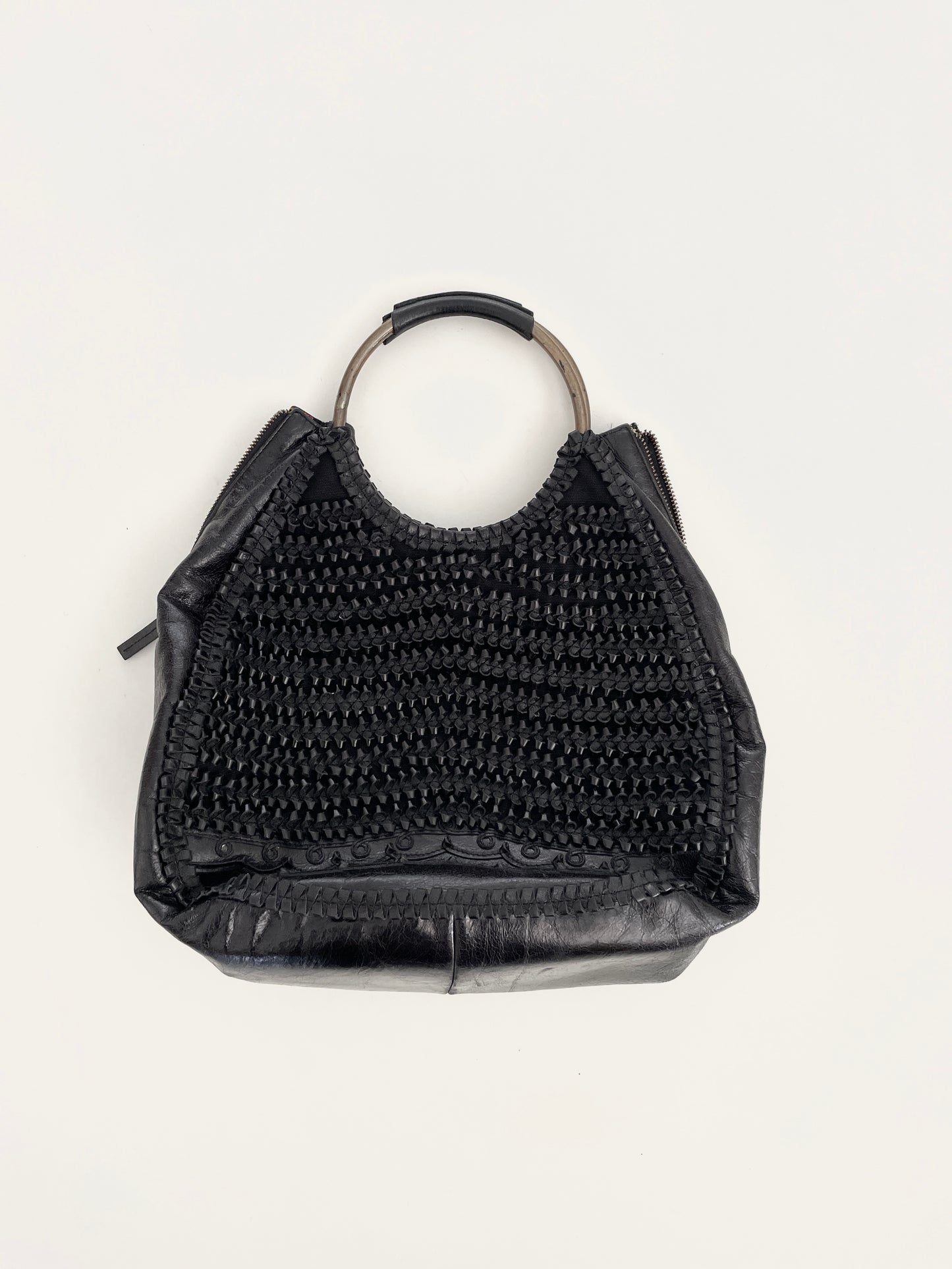 Gianfranco Ferré metal handle bag
