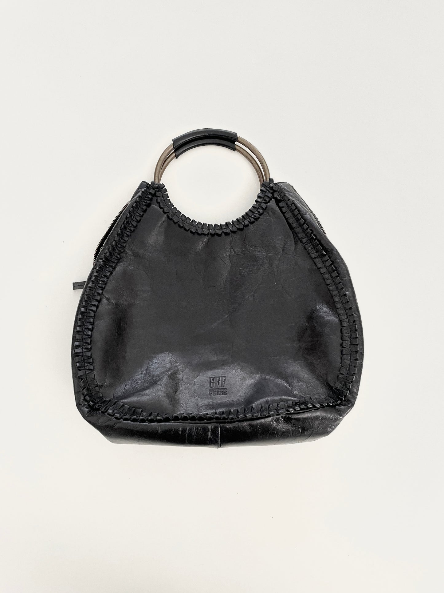 Gianfranco Ferré metal handle bag