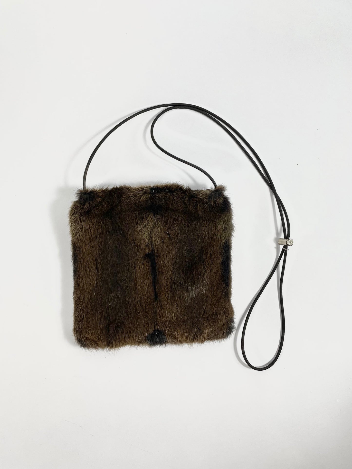 Prada F/W 1999 crossbody fur bag