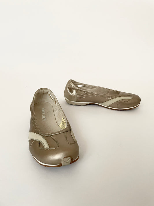 Diesel ballet flats