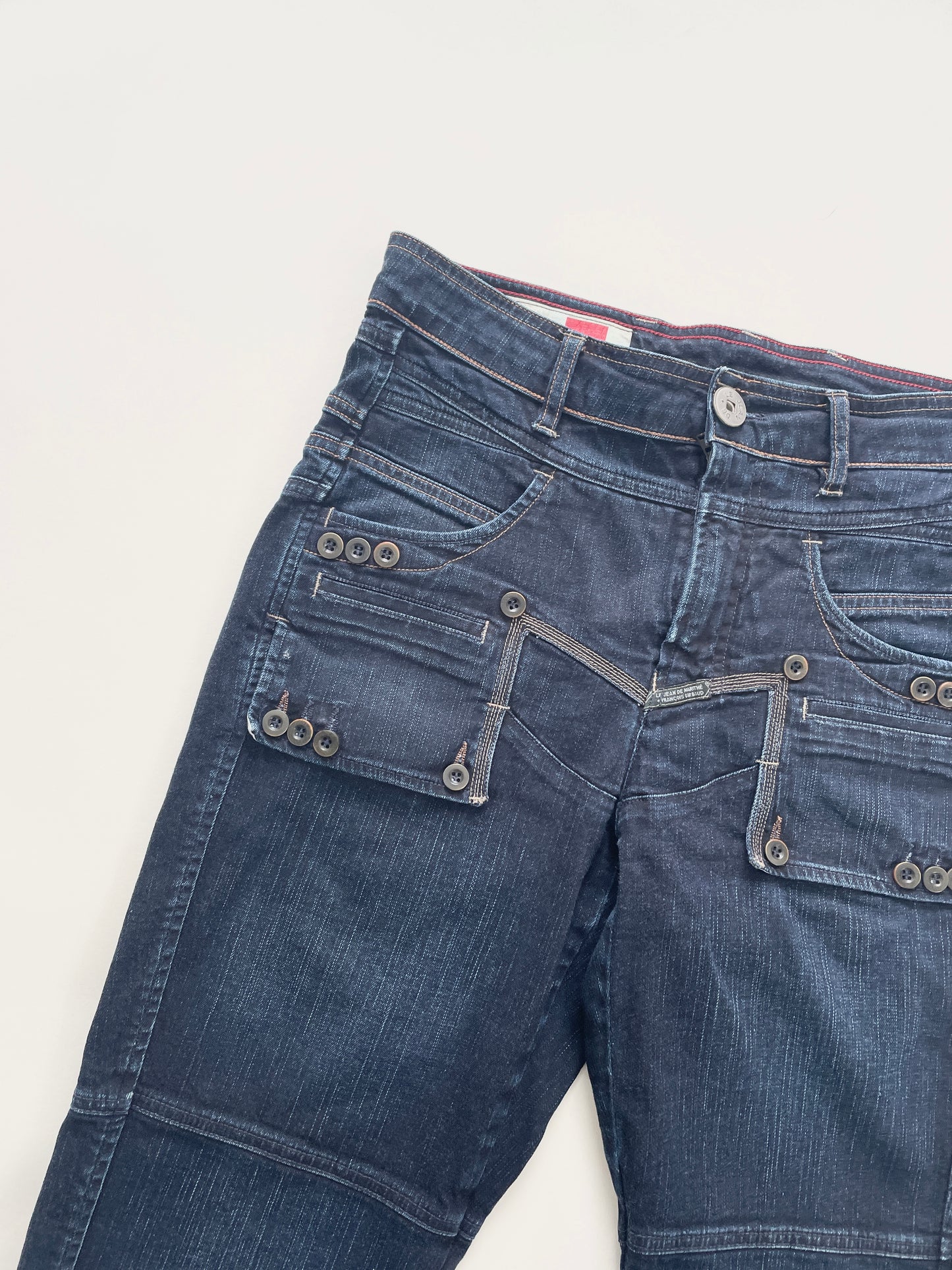 Marithé + François Girbaud denim capri pants