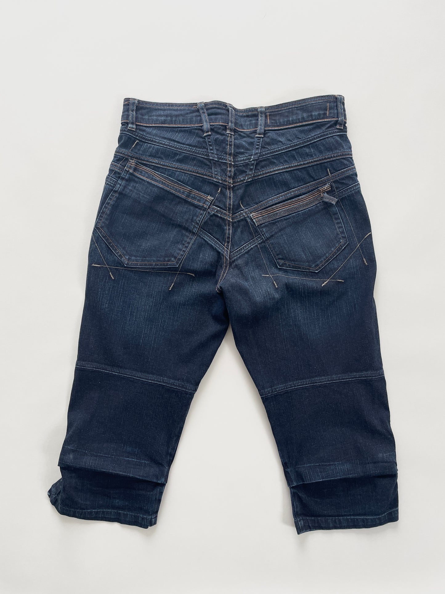 Marithé + François Girbaud denim capri pants