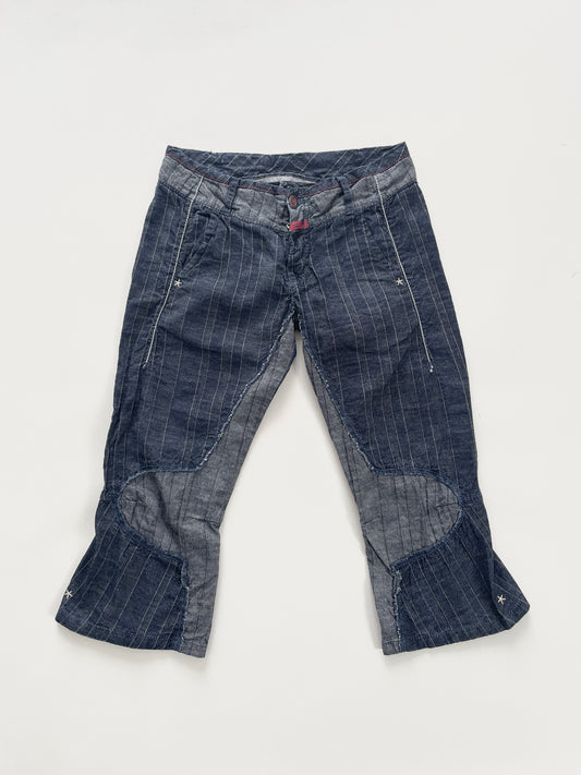 Marithé + François Girbaud denim capri pants